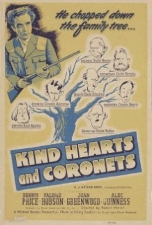 Добрі серця і корони / Kind Hearts and Coronets (1949)